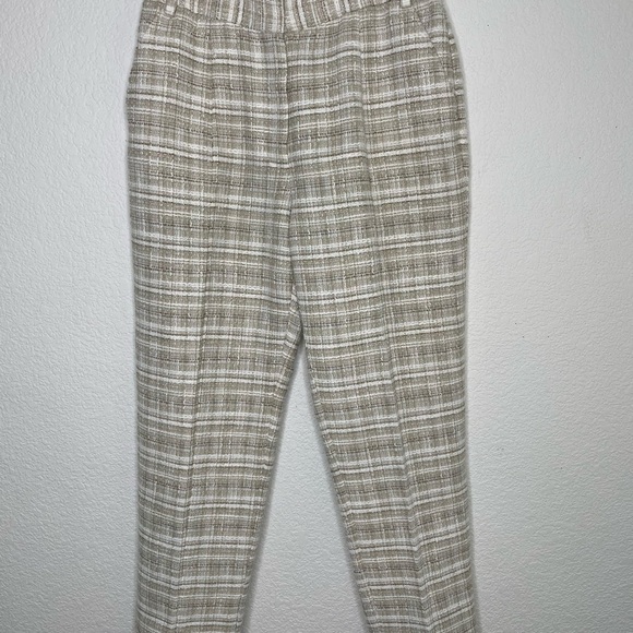 Something Navy pants plaid sz 6 plaid - Picture 2 of 8